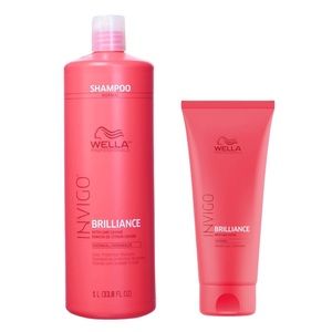 WELLA INVIGO BRILLIANCE COLOR PROTECTION SHAMPOO & CONDITIONER - FOR NORMAL HAIR